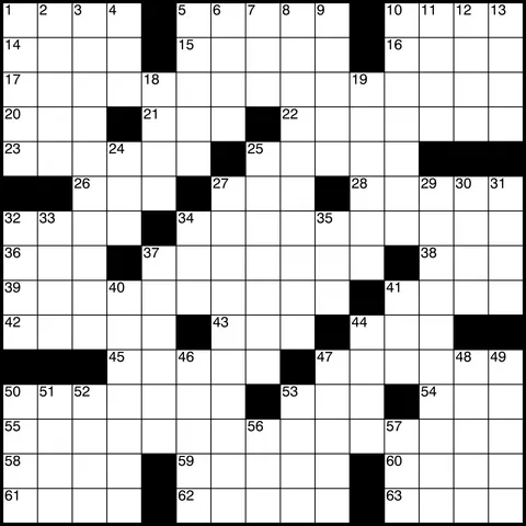 Image of Crossword