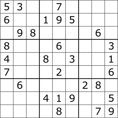 Image of Sudoku